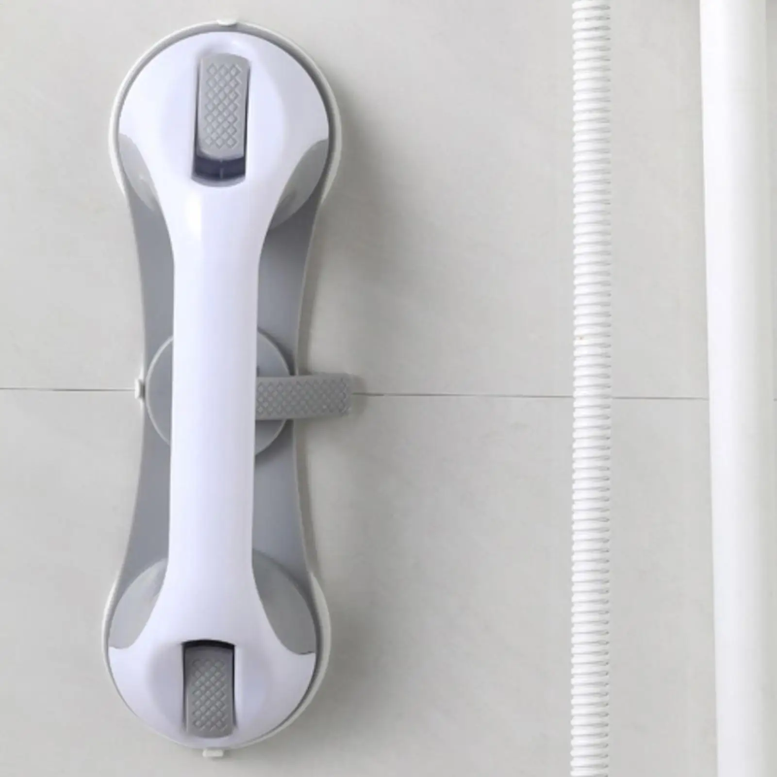 

1 шт., поручни для душа, ультра-захват, двойные блокирующие безопасные присоски, вспомогательная ручка, противоскользящая поддержка для туалета, ванной комнаты