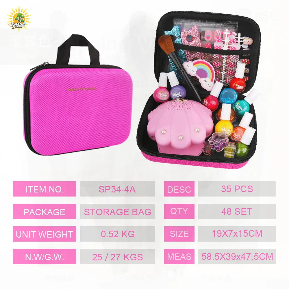 Adesivos 3d à prova d'água para unhas, adesivos para meninas, crianças, arte de unhas, conjunto de brinquedos para vestir, beleza, maquiagem, jogar