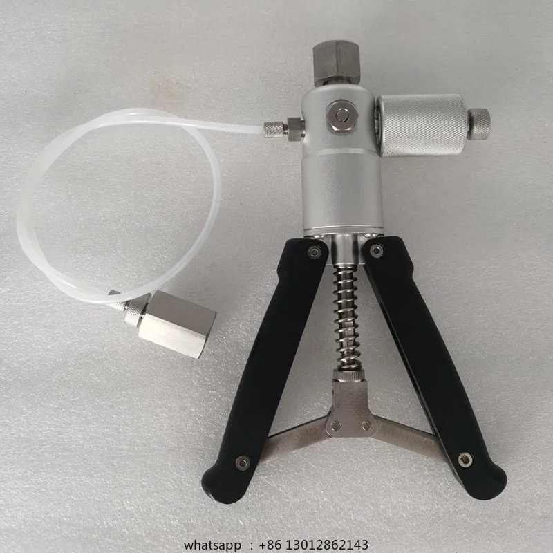 

Hand held pneumatic pump Marine stress testing Hand clamp vacuum calibration caliper