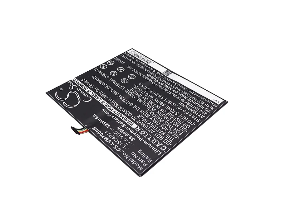 Replacement Battery for Lenovo  Miix 4-6Y30, MIIX 4-6Y54, Miix 4-6Y75, MIIX 700, MIIX 700-12ISK,MIIX700-12ISKBK6Y304G12 L15C4P71