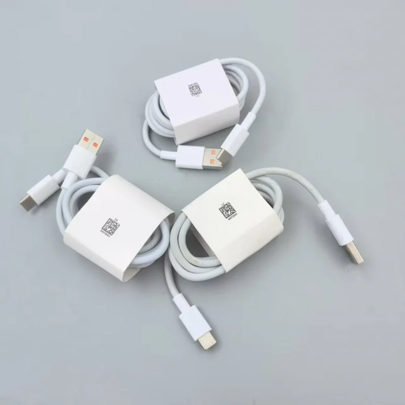 شاحن Honor 100 وات EU SuperCharge PD/QC 3.0 2 منافذ شحن سريع لهاتف Honor 400 300 200 100 Pro Magic 7 6 & 1/1.5/2 M كابل من النوع C