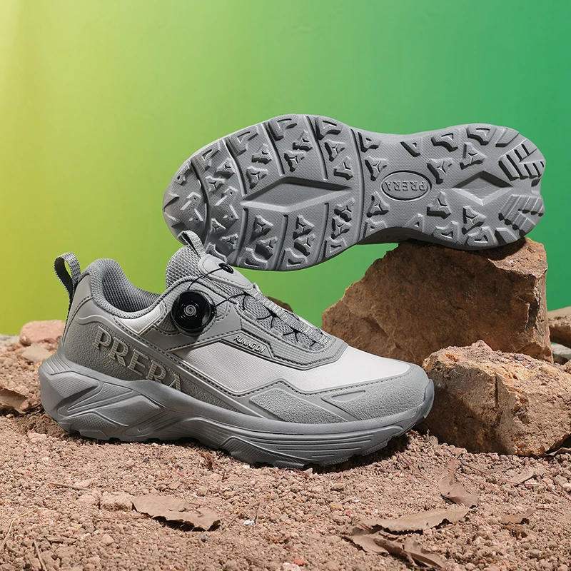 

Men's Carbon Plate Trail Sneakers Cushioning Shock Absorption Lightweight Breathable Outdoor Off-Road Running Shoes