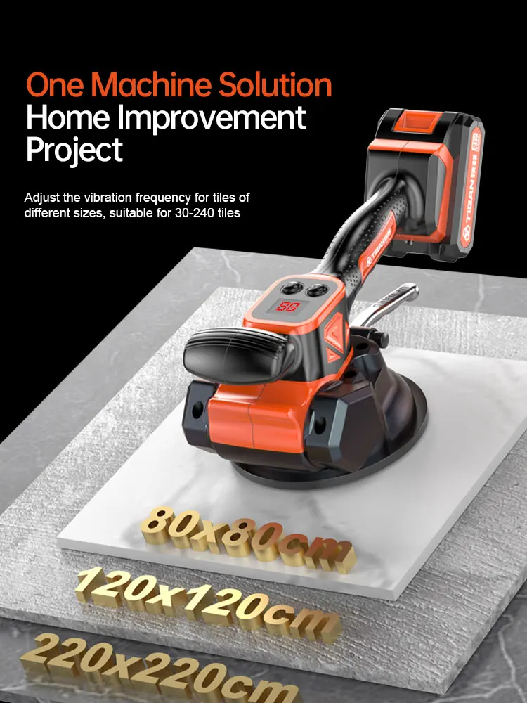 هزاز بلاط السيراميك الذكي الجديد متعدد الوظائف لوضع بلاط البورسلين