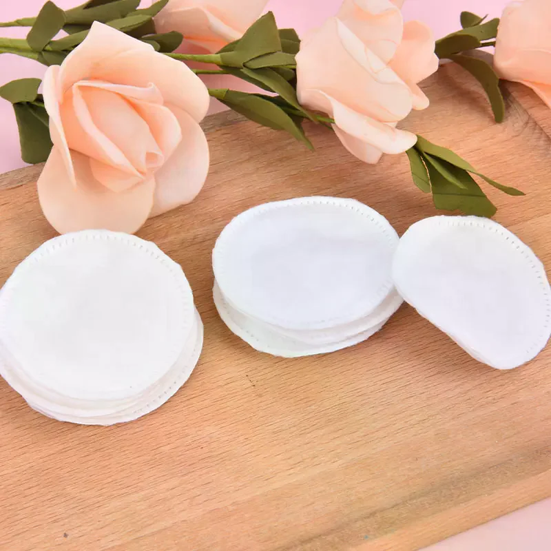 100 peças almofadas de algodão redondas 100% algodão simplesmente macio maquiagem removedor de esmalte