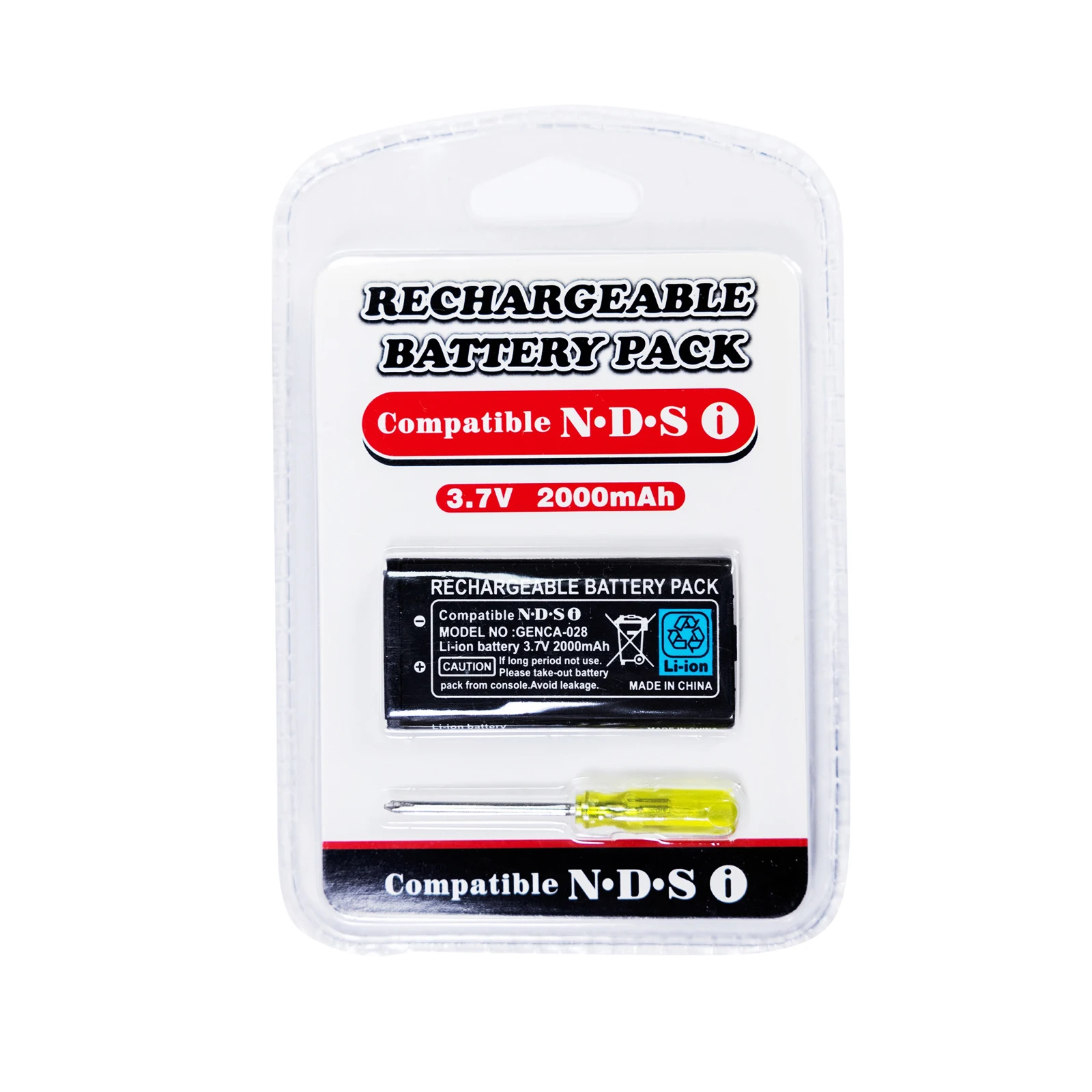 

3.7V 2000mAh Rechargeable Battery TWL-003 TWL 003 Lithium Battery Pack for Nintendo Ndsi Game Console Built-in Batteries TWL003