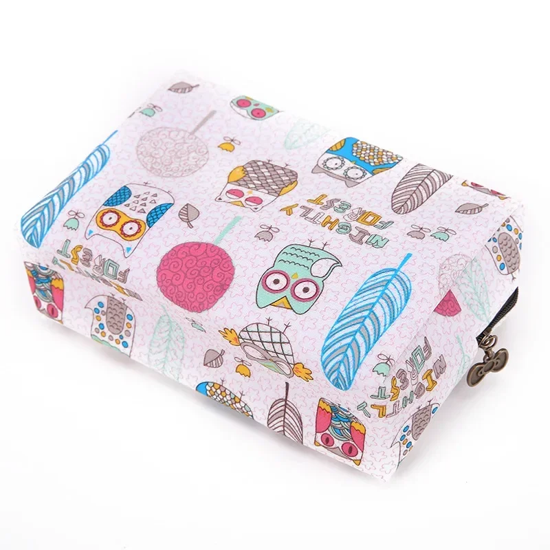 Waterproof Graffiti Printed Cosmetic Bag Women Makeup Storage Cluth Bags Female Zipper Hand Purse Portable Travel Make Up Pouch