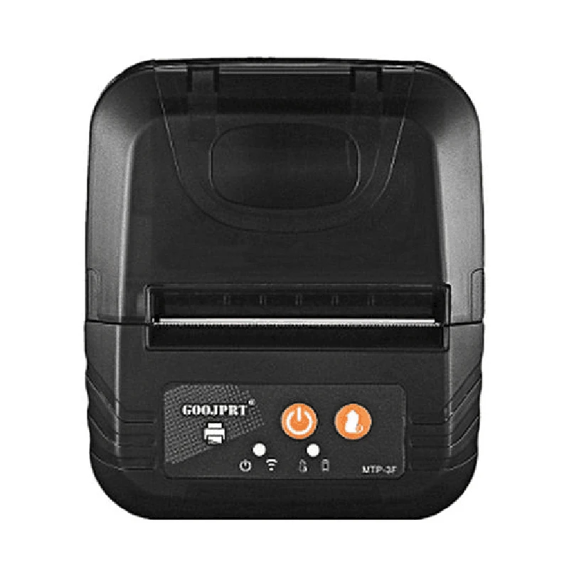 GOOJPRT MTP-3F Printer, 80mm Portable Bluetooth Wireless Mini Thermal Printer, Supports Windows/ Ios/Android(US Plug)