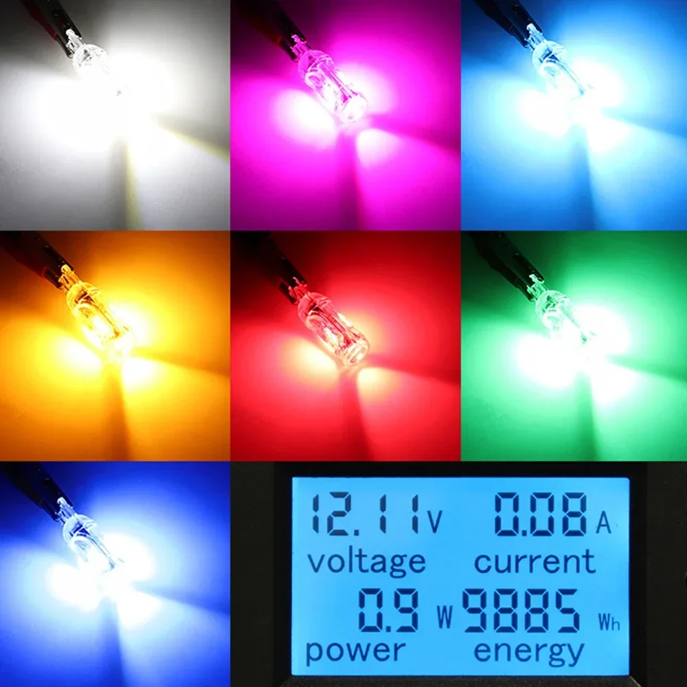 4 قطعة W5W T10 LED لمبات 2835 5SMD 12 فولت 6500 كيلو الأبيض 194 168 أضواء الزخرفية شفافة سيارة الداخلية خريطة قبة وقوف السيارات مصباح تلقائي