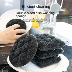 3 stuks dubbelzijdige reiniging spons magische veeg afwassen imitatie loofah pot reinigingsdoek multi-use keuken schoonmaakbenodigdheden