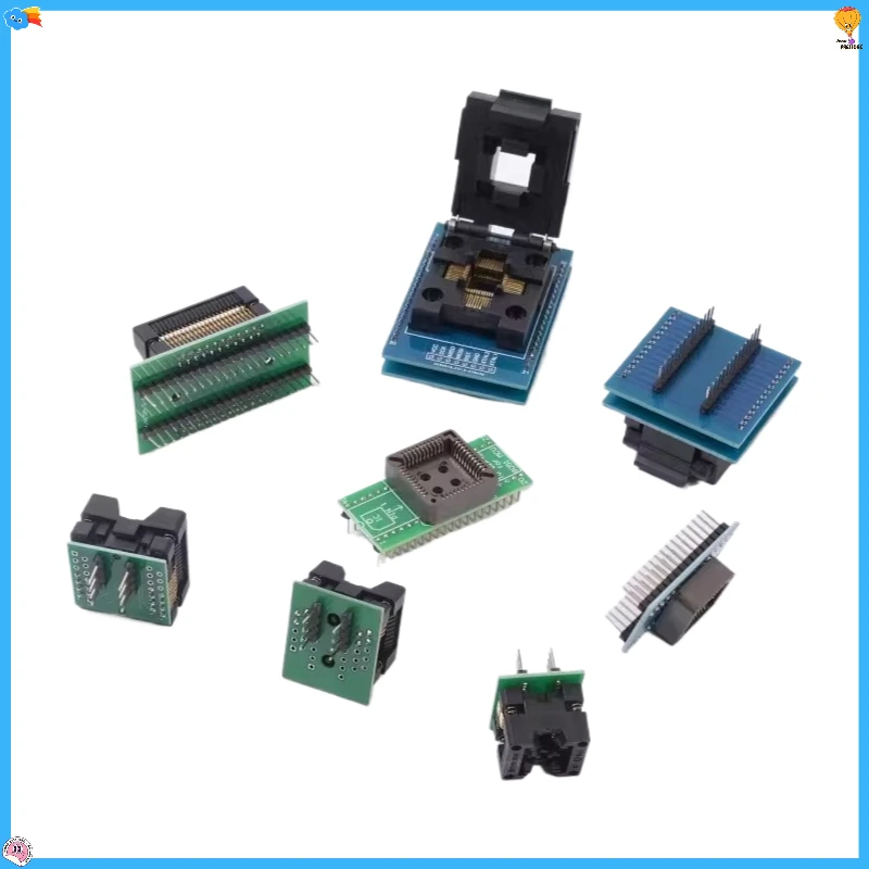 

TQFP32 to DIP28 TQFP44 DIP40 PSOP44 to DIP44 PLCC32 to DIP32 Socket Programming Base Compilation Base Electronic Component