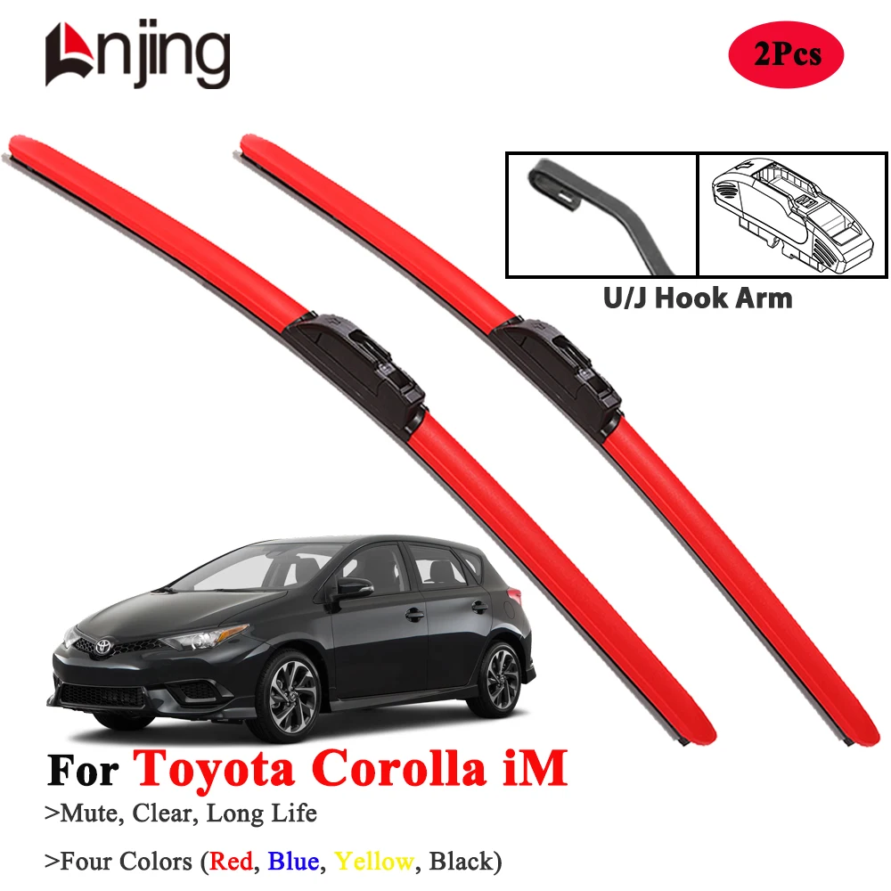 

LNJING Hybrid Wiper Blades For Toyota Corolla iM Hatchback 2017 2018