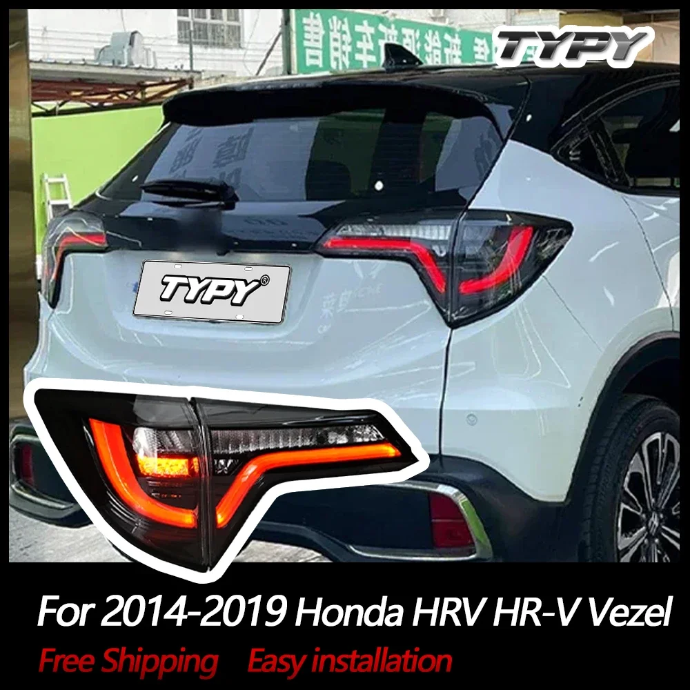 

Светодиодные задние задние фонари для Honda HRV HR-V Vezel Upgrade, новые задние фонари Energy Edition, автомобильные аксессуары 2014-2019