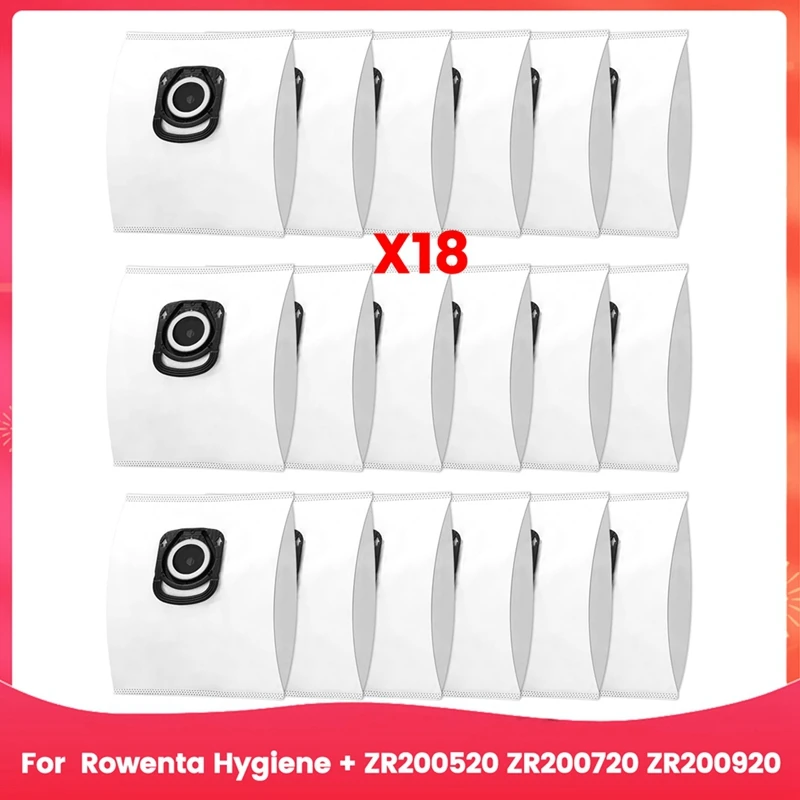 

A69evacuum Cleaner Bags For Rowenta Hygiene + ZR200520 ZR200720 ZR200920, For Rowenta Silence Force Bags