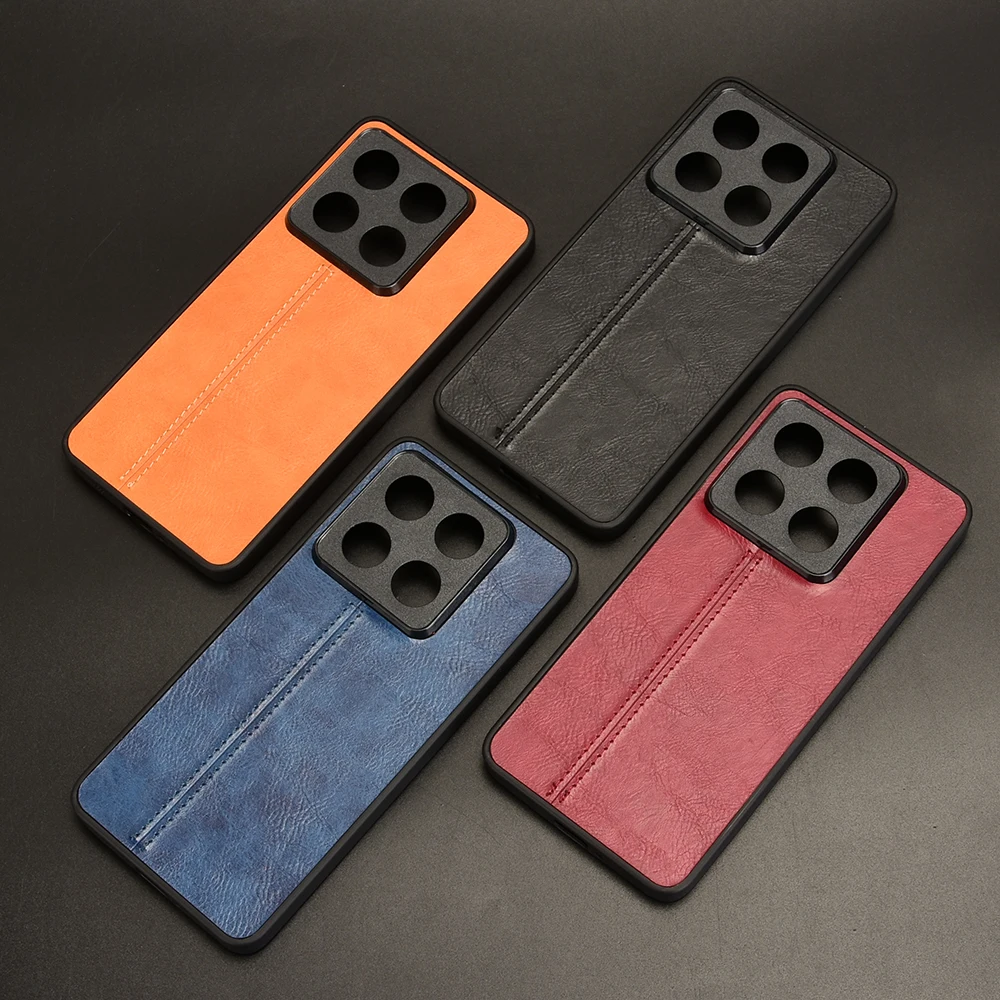 Premium PU Leather Case Hard Plastic Shockproof Cover for Xiaomi 14T Pro 14TPro image 6