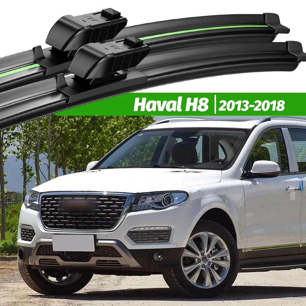 

For Great Wall Haval H8 2013-2018 2pcs Front Windshield Wiper Blades 2014 2015 2016 2017 Windscreen Window Accessories