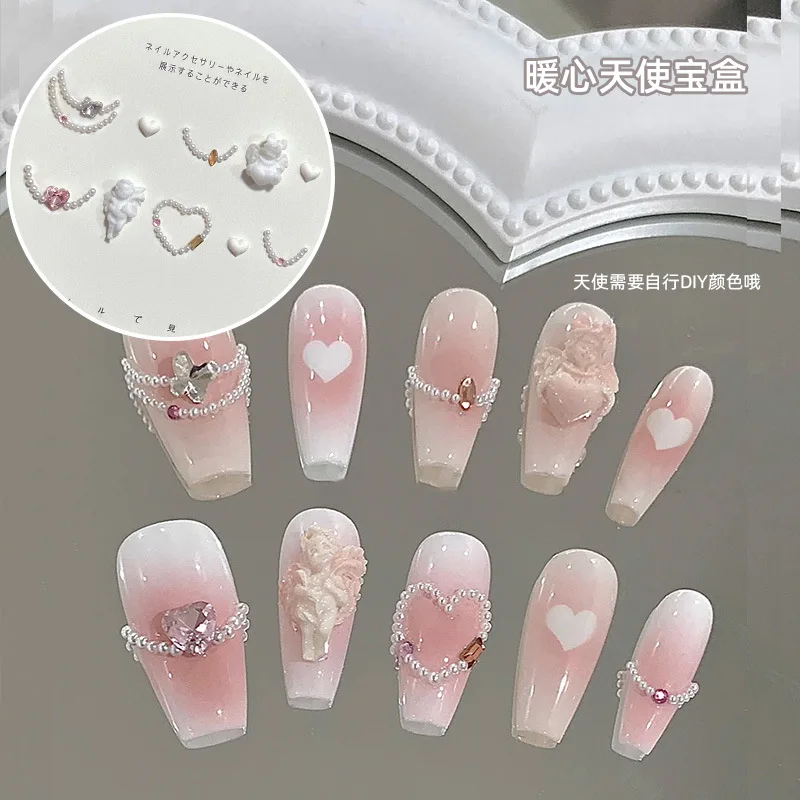 3D eleganckie, niebieskie kryształki do paznokci Charms luksusowe wielostylowy dekoracje artystyczne do paznokci makiety Manicure Flatback akcesoria do biżuterii