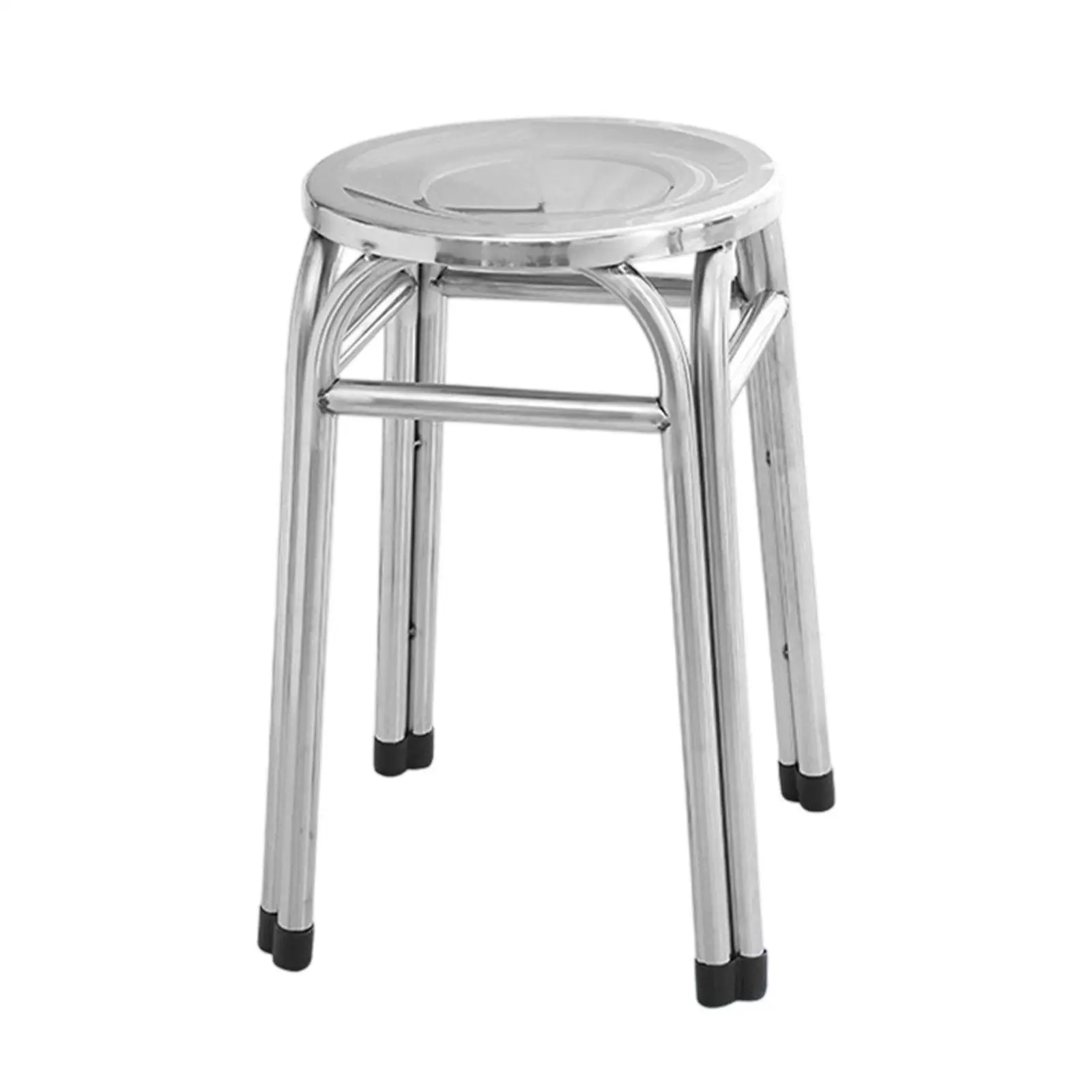 Stackable Stool Portable Metal Stool for Home Office Kitchen Dining Room