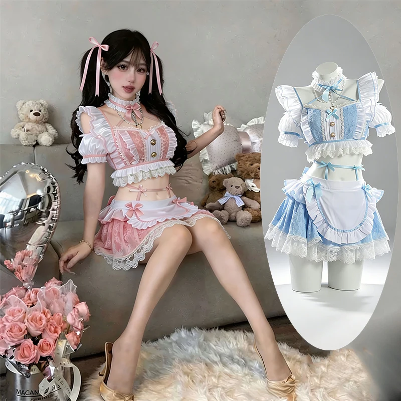 Anime NekoPara Vanilla Minaduki Cosplay-Kostüm Chocola Cosplay-Kostüm Sweet Maiden für Hallowmas-Party Erwachsenen-Bühnenoutfit