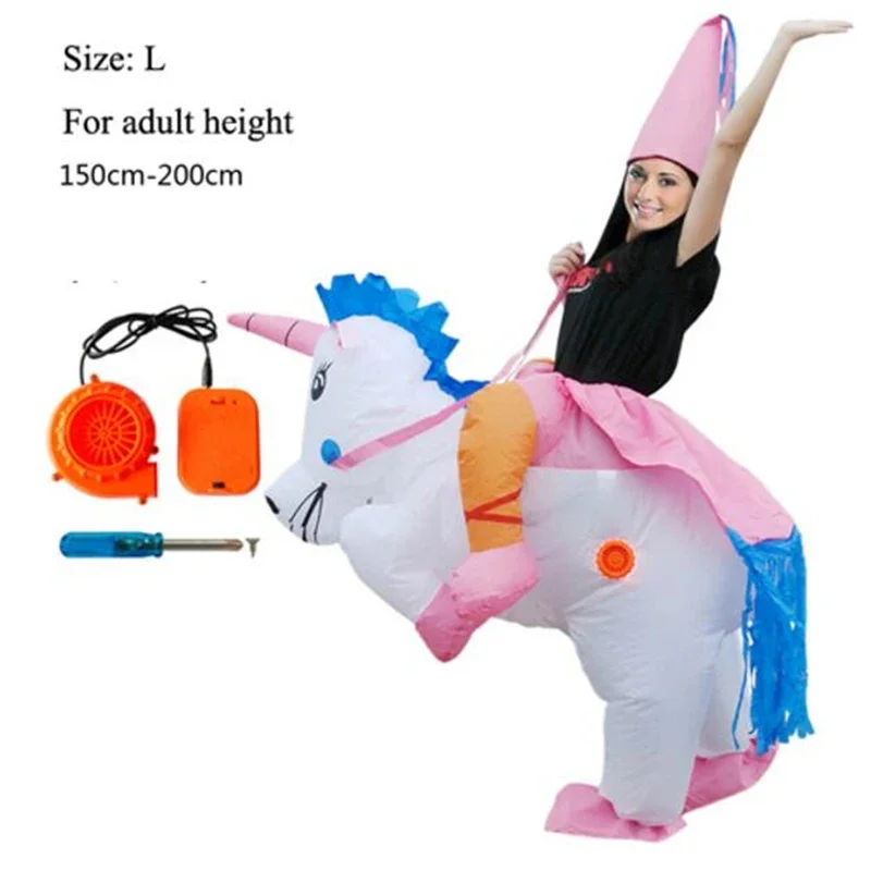 Urlaub Karneval Kostüm Frauen Dinosaurier aufblasbares Kostüm lustige Party kleid Tier Cosplay Halloween Kostüm für Kinder