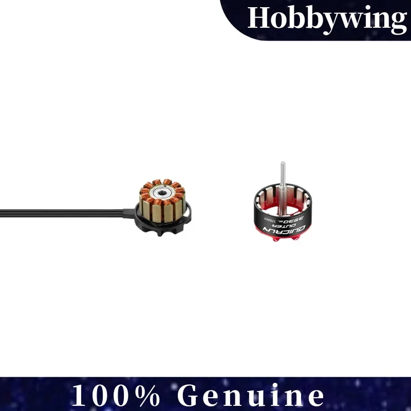 

Hobbywing Quicrun Outer 3530 SL Бессенсорный бесщеточный двигатель 1700 кВ 2200 кВ для 1/10 RC автомобиля Грузовик Багги 2-3S Двигатель размера 540