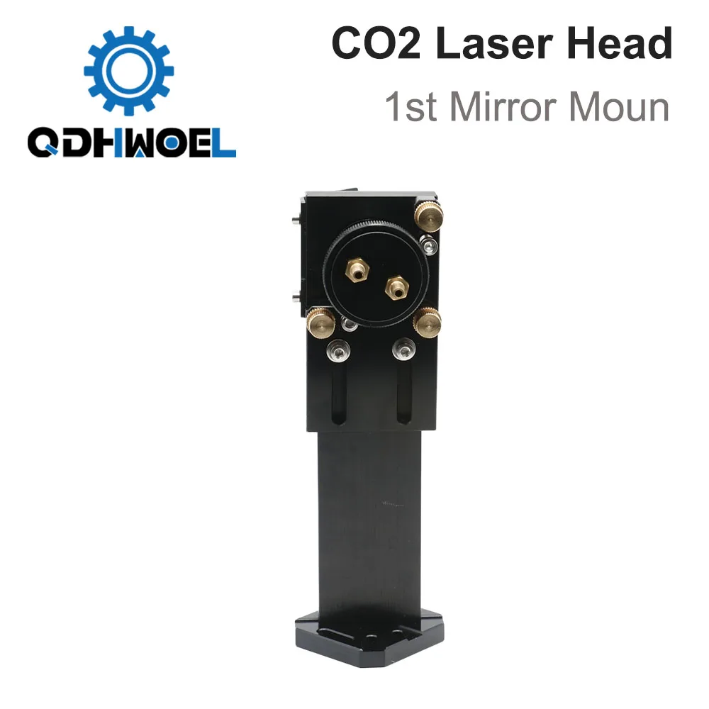 CO2 Laser Head Set with Water Cooling Interface Mirror Dia. 30 Lens Dia. 25 FL 63.5&101.6 Integrative Mount Holder