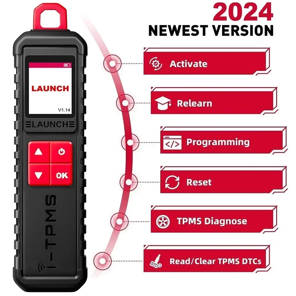 LANCERING X431 i-TPMS TSGUN Bandenspanningsdetector Upgrade van TSGUN Met 315/433Mhz RF Sensor voor i-TPMS APP Diagnostische Hulpmiddelen