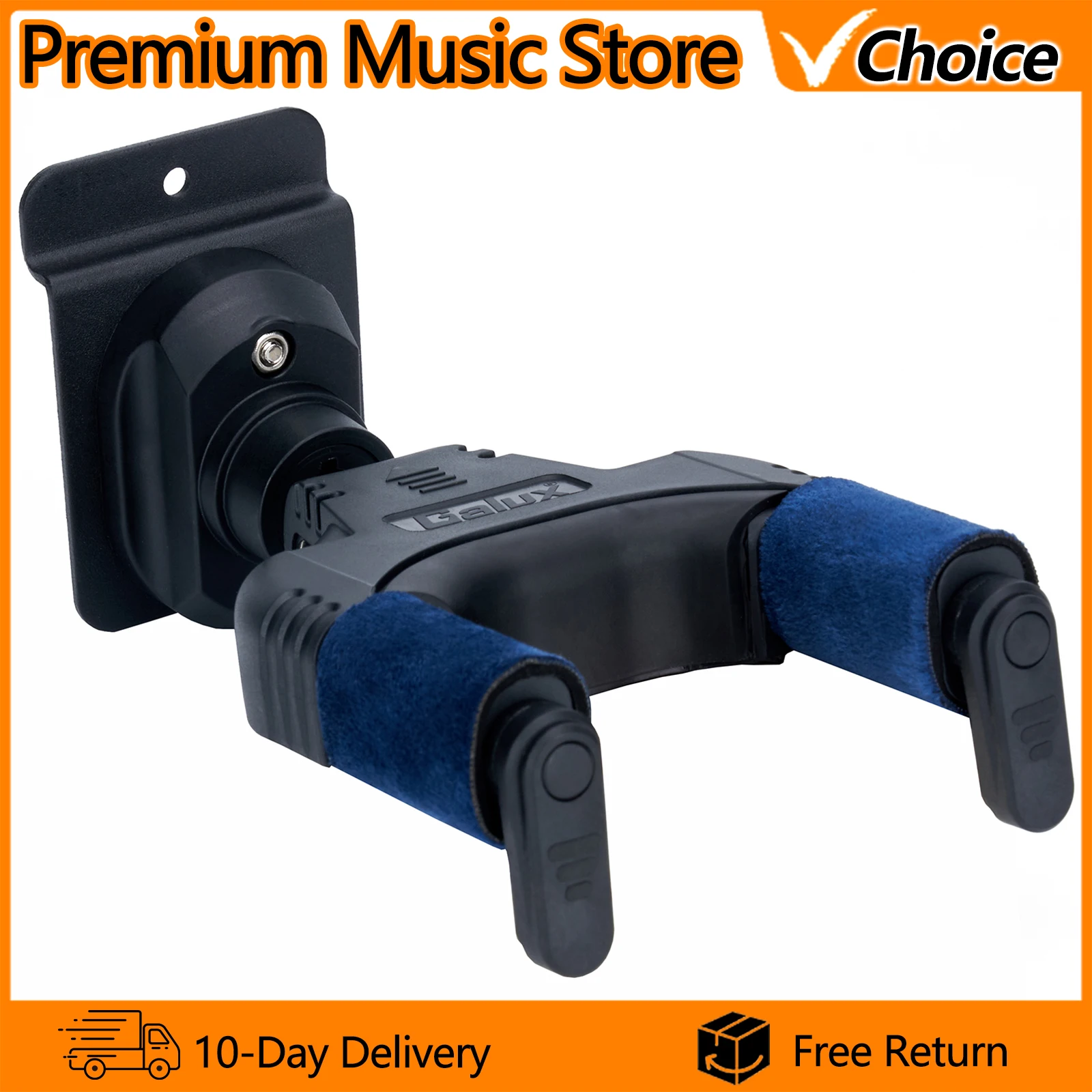 IRIN Guitar Wall Holder GH-110M Zinc Alloy Gravity Self-Locking Wall Mount Hook Electric Acoustic Guitars Parts & Accessory