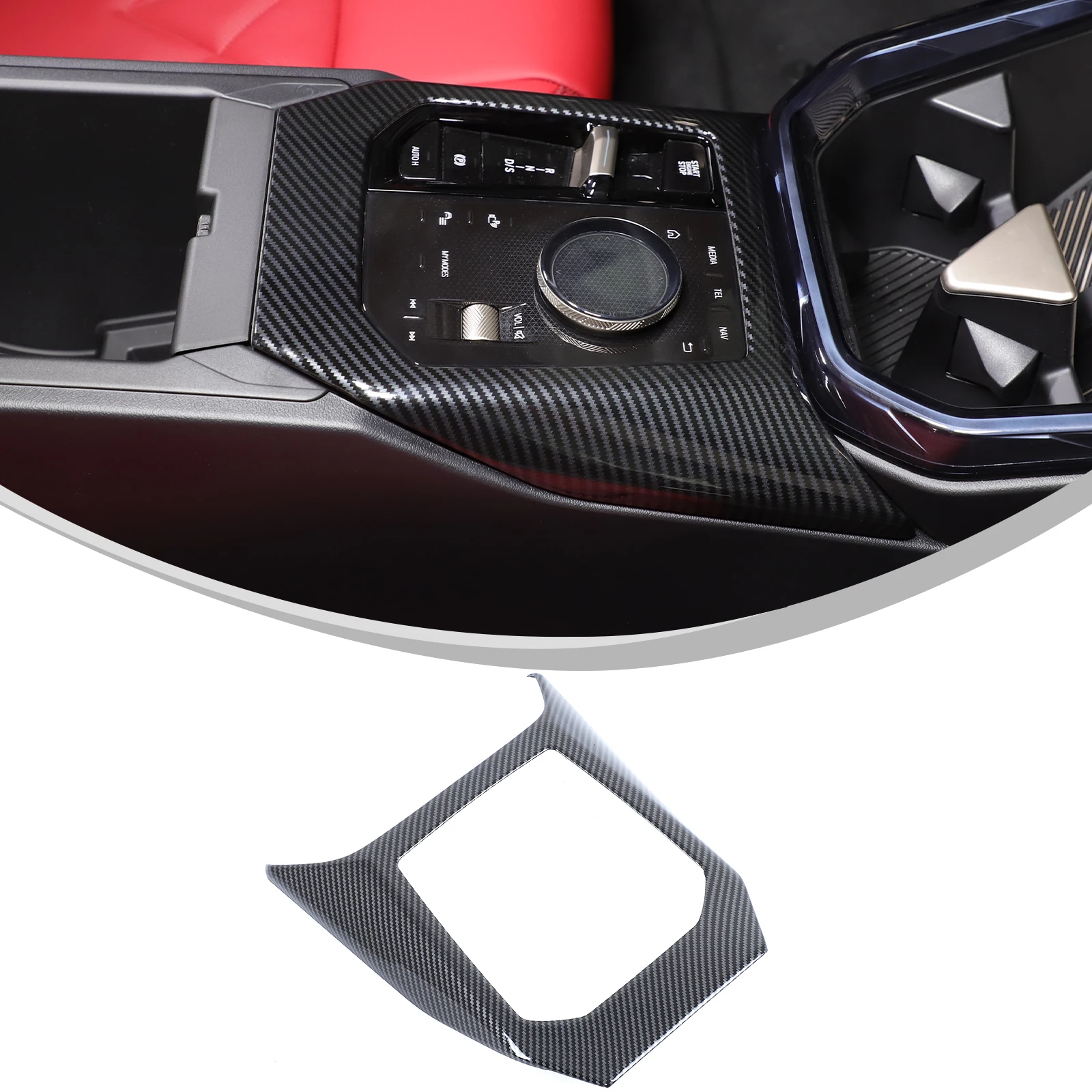 

ABS Center Console Gear Shift Panel Fram for 2025 BMW X3 Automobile Interior Accessories