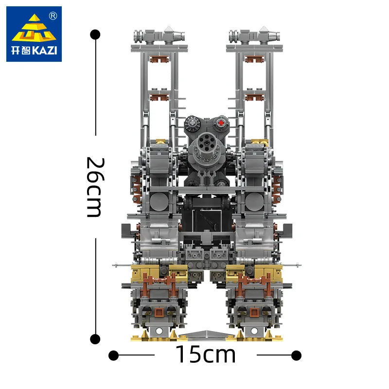 Kazi 3846pcs deutsch 80cm k [e] eisenbahn pistole dora gustav schwere pistole 3 ky zug panzer bausteine ziegel spielzeug geschenke