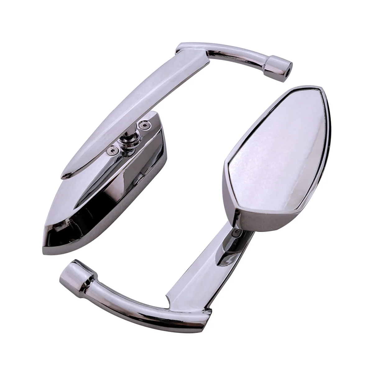 Motorcycle Rear View Side Mirrors For Honda Shadow Spirit VT 400 750 1100 VTX 1300/1800 Steed VLX 400 600 Magna VF250 CM125 view 4