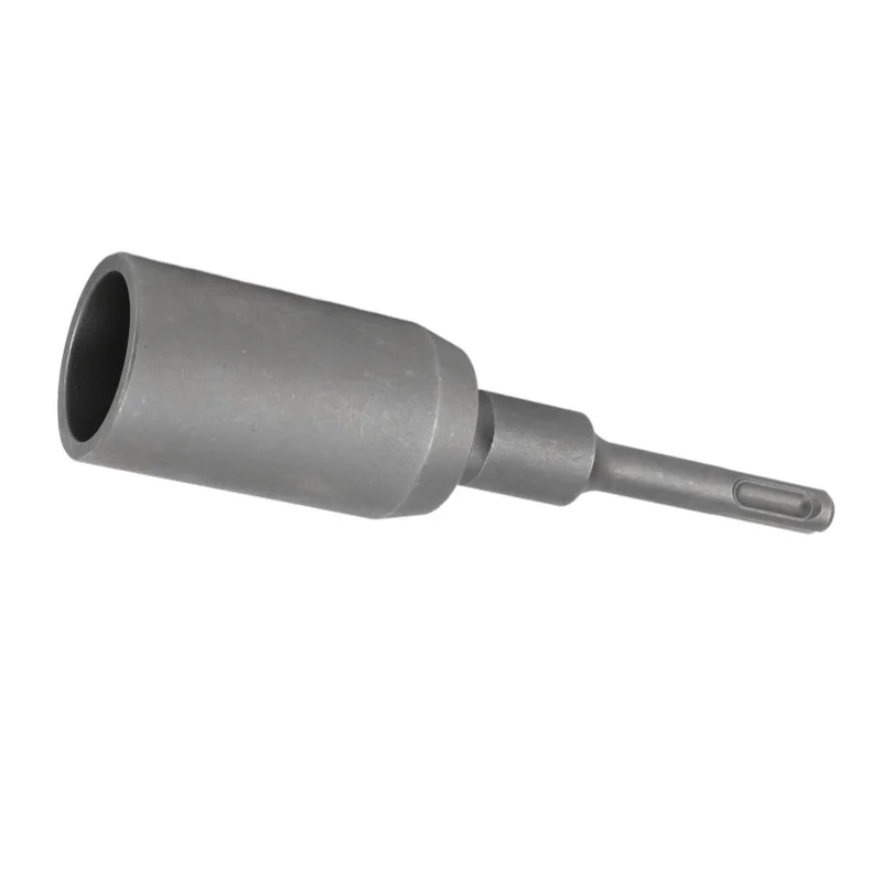 Forged Steel Grounding Rod Driver Heavy Duty T Post Ground Rod Driver For Hammer Drill 30mm