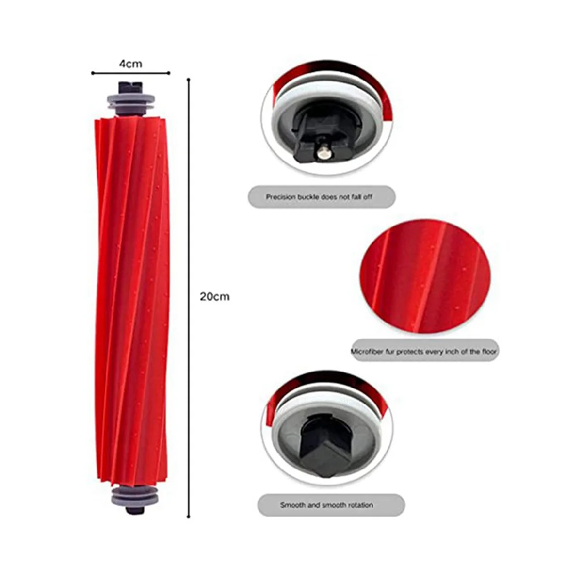 For Max Max+ Plus T8 Hepa Filter Main Side Brush Mop Cloth Robot Vacuum Cleaner Spare Parts