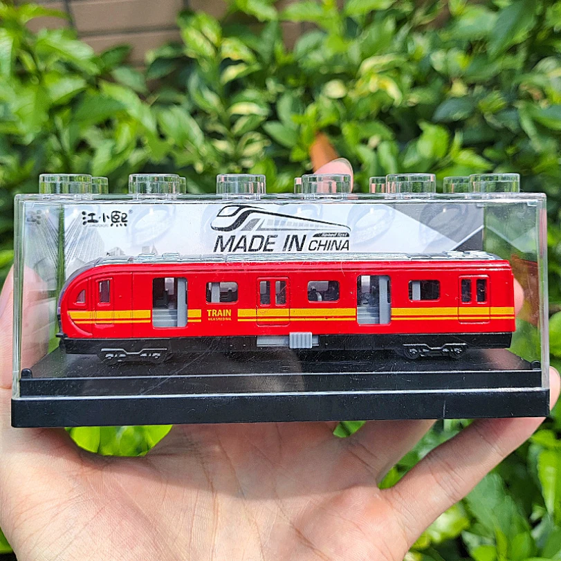 Modelo de simulação de brinquedo, trem de liga, ônibus, navio de guerra, modelo de simulação, brinquedo de coleção 1:64, vários estilos para escolher