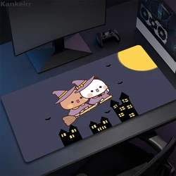 Kawaii Bubu And Dudu Halloween style Small/Big Gaming MousePad Gamer Cartoon Deskmat Office Decoration Desk Accessories Mousepad