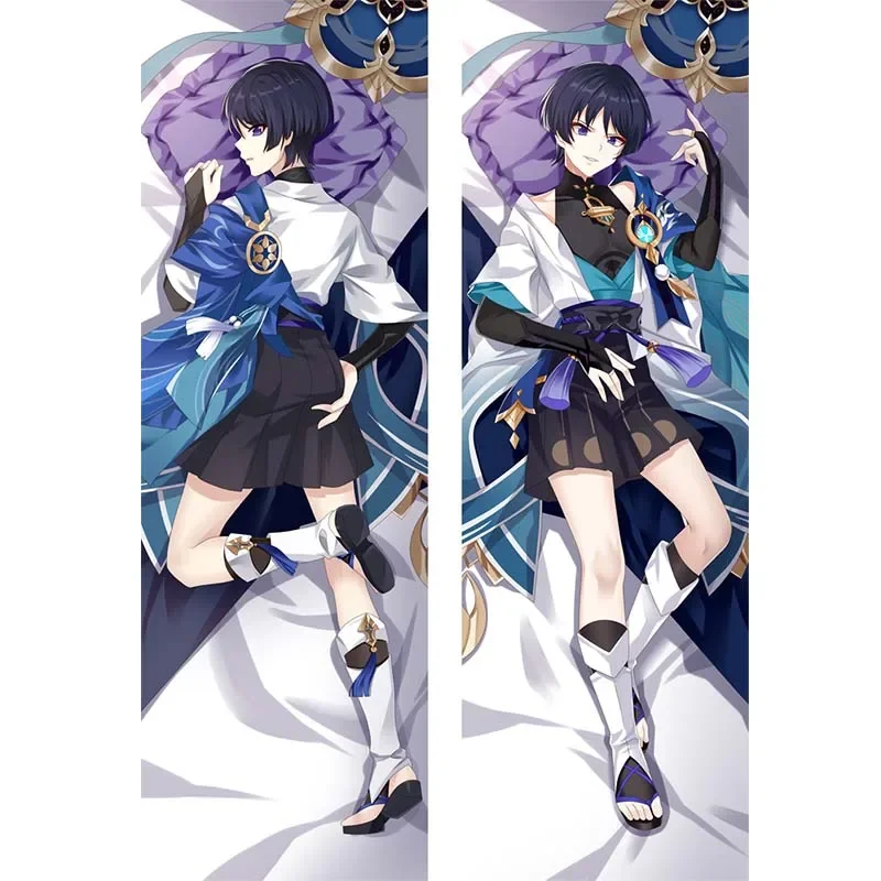 Anime game Genshin impact Kaveh faruzan ʹ Wanderer dakimakura multiple shapes hugging body pillowcase otaku pillow cover