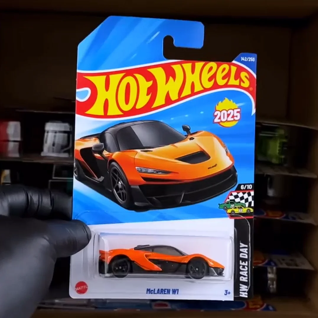 Mattel New Original Hot Wheels 2025 g Case Mclaren W1 Datsun 240Z Nissan Skyline Mining Truck Porsche 911 Rallye 1/64 Diecast Model Toy C4982