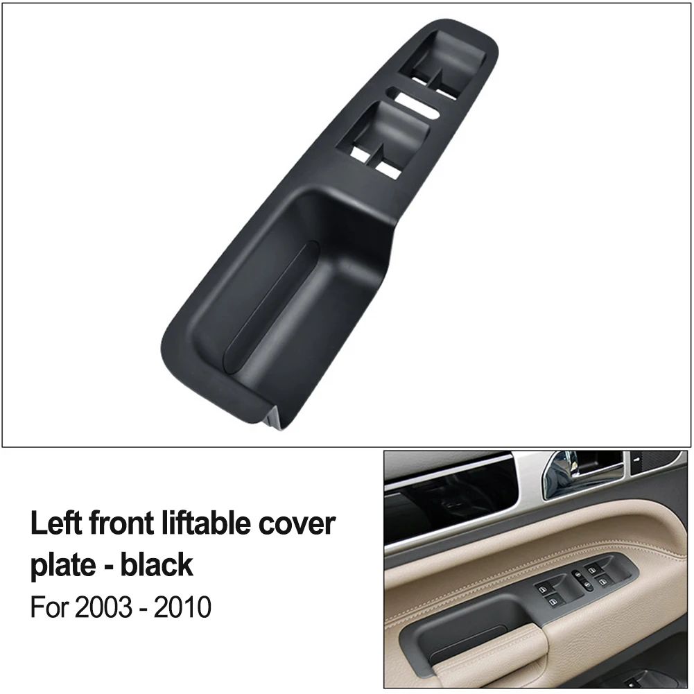 

Для Touareg 2003 2010, кнопка переключения окна водителя, сменный кронштейн, рамка, крышка для левого руля транспортных средств, оконный подъемник