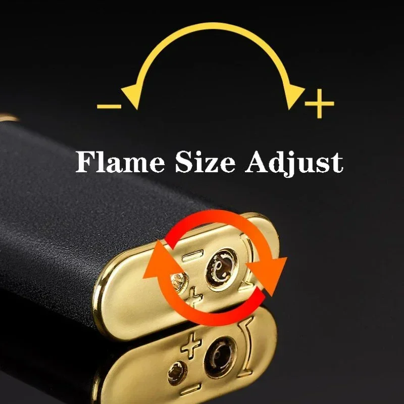 2024 3D Relief Dragon Crocodile Double Fire Lighter Metal Windproof Jet Fire Open Fire Conversion Gas Lighter Smoking Men\'s Gift