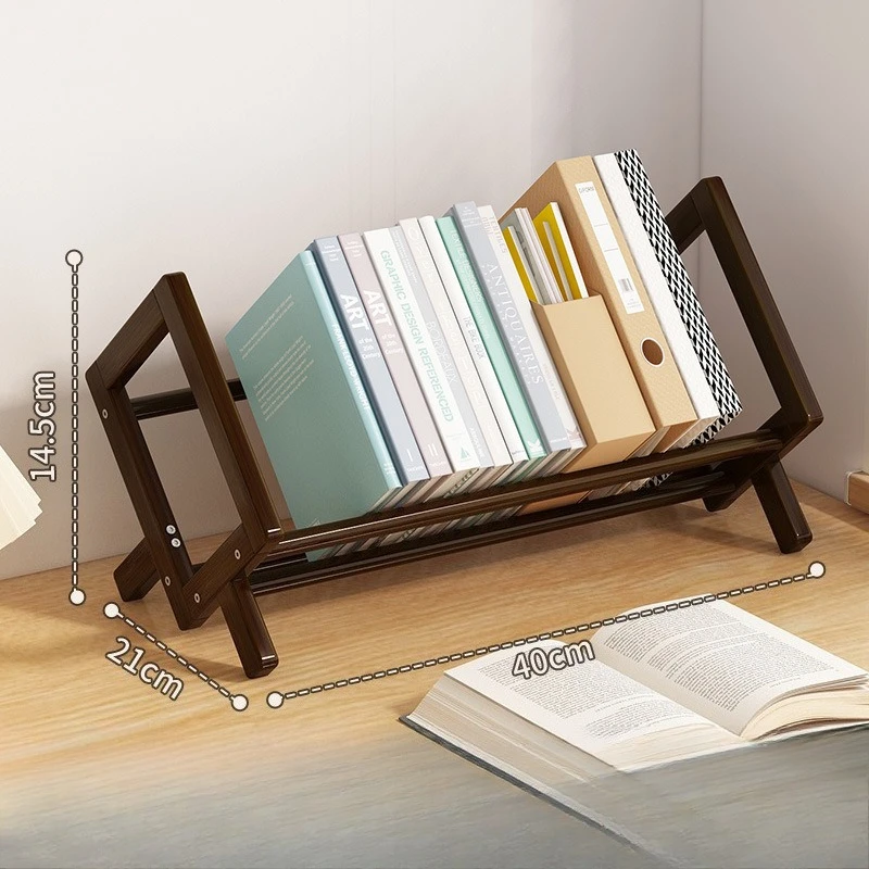 

Устойчивая настольная книжная полка Nanzhu для студенческого стола, вертикальная маленькая полка для хранения книг, подставка для книг