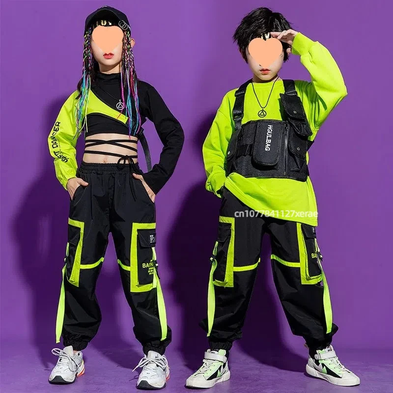 

Children's Street Dance, Hip-hop Workwear, Girls' Jazz Dance Performance Costume, Children's Personalized Fashion Show Costume