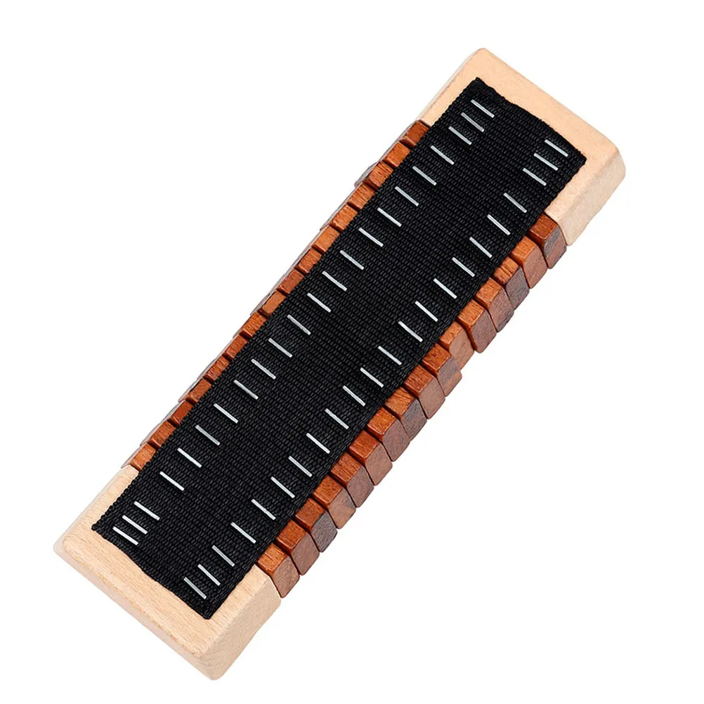 

Wooden Clapper for Kids Portable Percussion Instrument Natural Wood Knocking Music Tool for Children Baby Beginner Musical