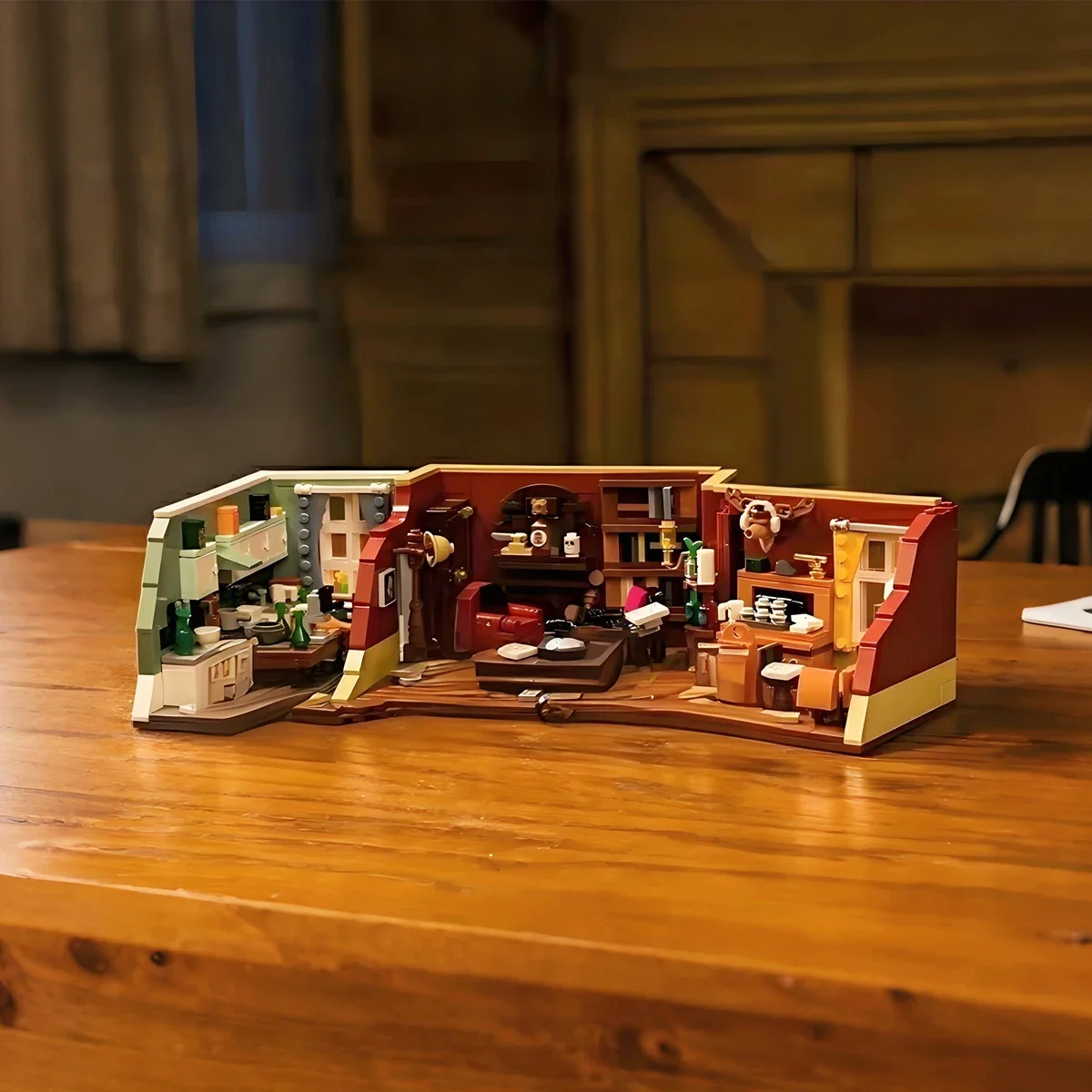 

Detective 221B Baker Street London House Room Brick Watson Friends British TV Series Model Building Block Brick Toy Gift