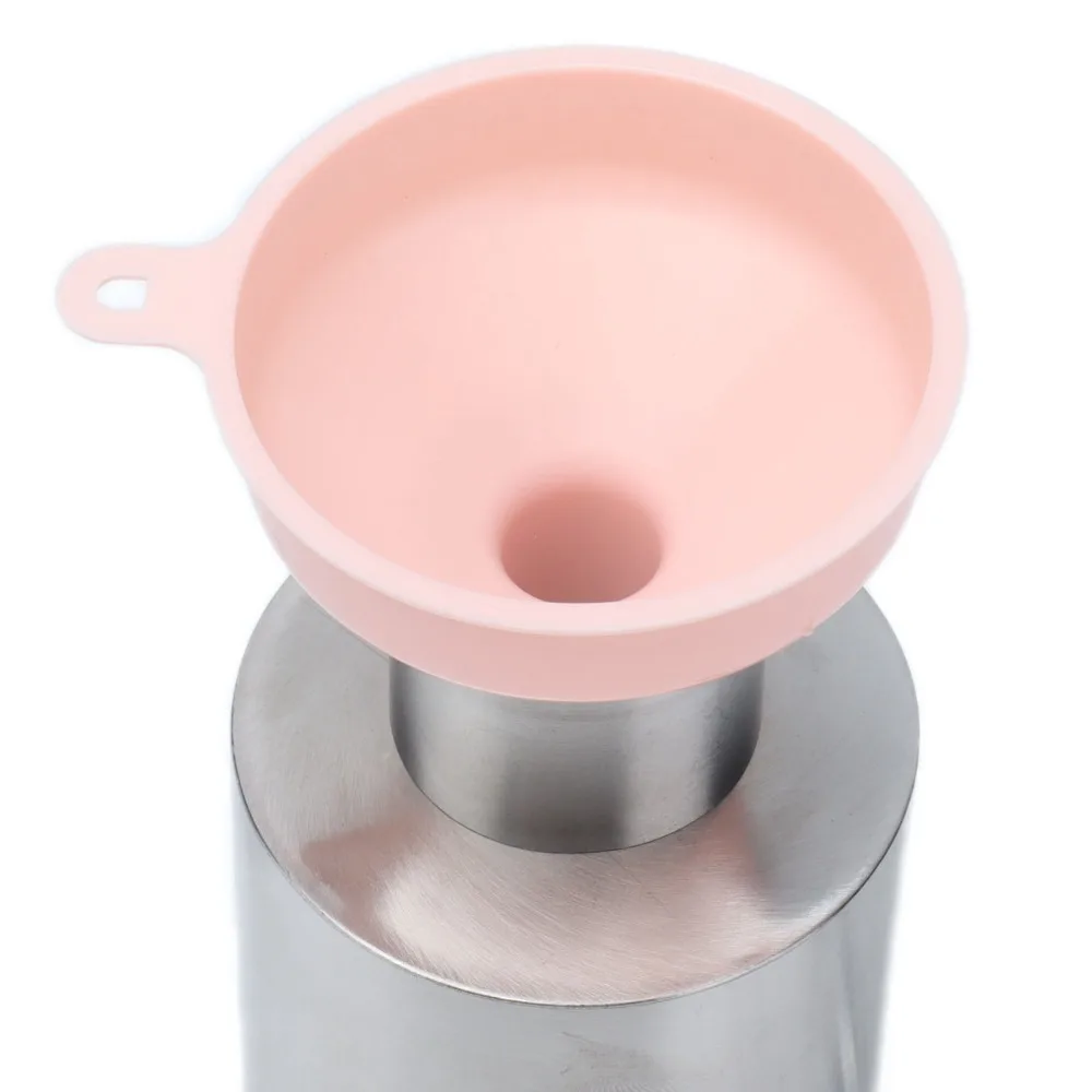 2pcs Modern Stainless Steel Oil Dispenser Bottle 190ml/290ml Vinegar Dispenser Bottle Olive Oil Dispenser Home Kitchen Use