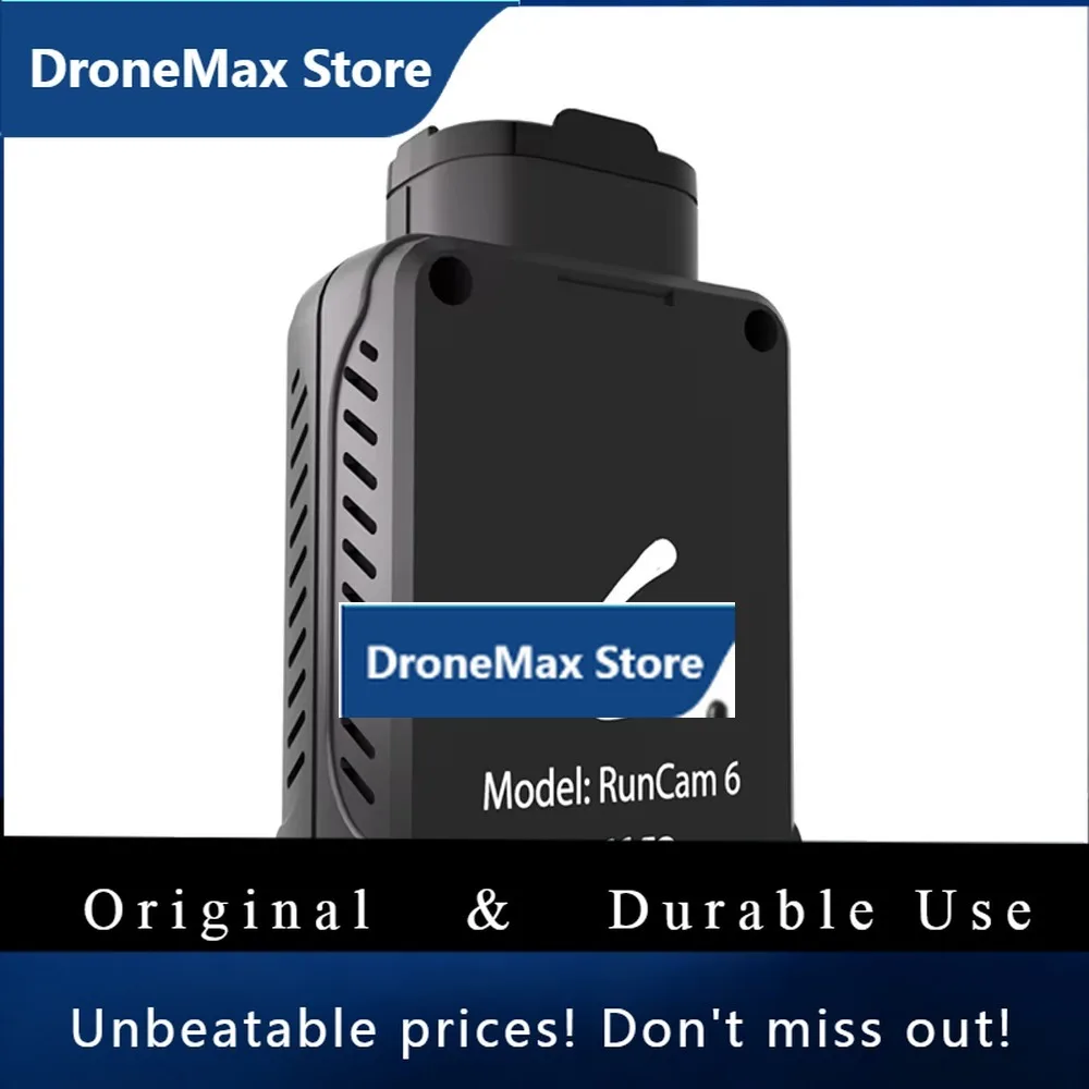 DroMaRunCam 6 4K 30HD Portable Sport Camera MP4 Video Format OLED Screen Display For FPV RC Drone Recording