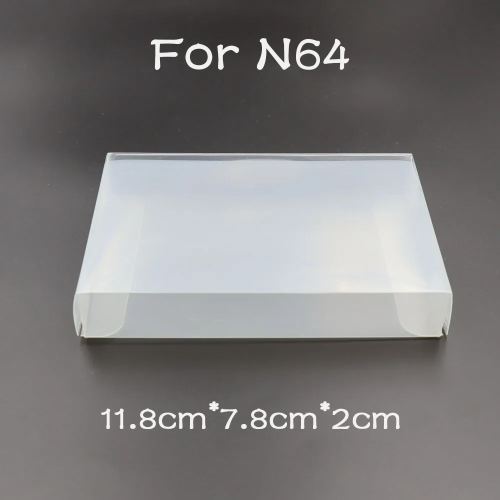 Transparent Clear Game Box Protector Dustproof Scratch Resistant Storage Case Fit PS Switch GB GBA NES SNES N64 Game Collection - view 6