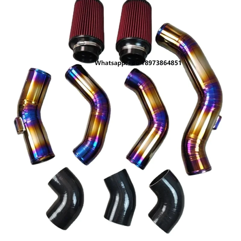 

Titanium Alloy Cold Air Intake System Kit Exhaust System Pipe for F80 M3 M4 M2 3.0L COMPETITION S55