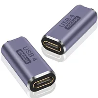 USB C Female to Female Coupler Coupler Extender 8K Video 100W Fast Charging for USB4 Cable Thunderbolt 4 40Gbps 3.2 OTG Adapter