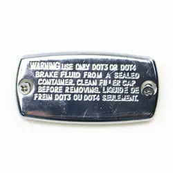 Motorcycle Brake Master Cylinder Cover Cap For Honda Shadow 750 600 VT VTX1300