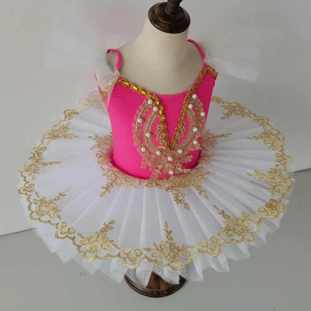 Leotards for Girls Dress Dance Wear Ballet Tutu Princess Children Clothing Stage Costumes Fairy Kids Clothes Performance Elegant