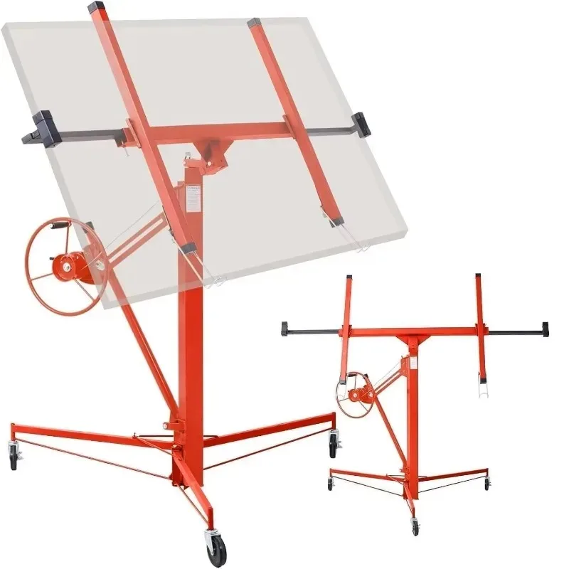 Adjustable Height Heavy Duty Ceiling Wall Panel Lifter For Renovation High Altitude Wall Ceiling Panel Carrying Installation Job